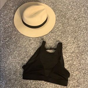 Victoria secret mesh cutout top